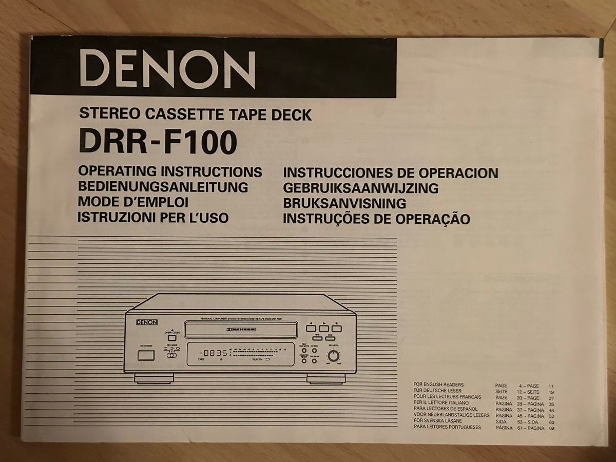 Denon Multimediaplayer & Streamer: DENON Hifi-Anlage komplett – Gebraucht aus Erlinsbach SO von sweets5000 5