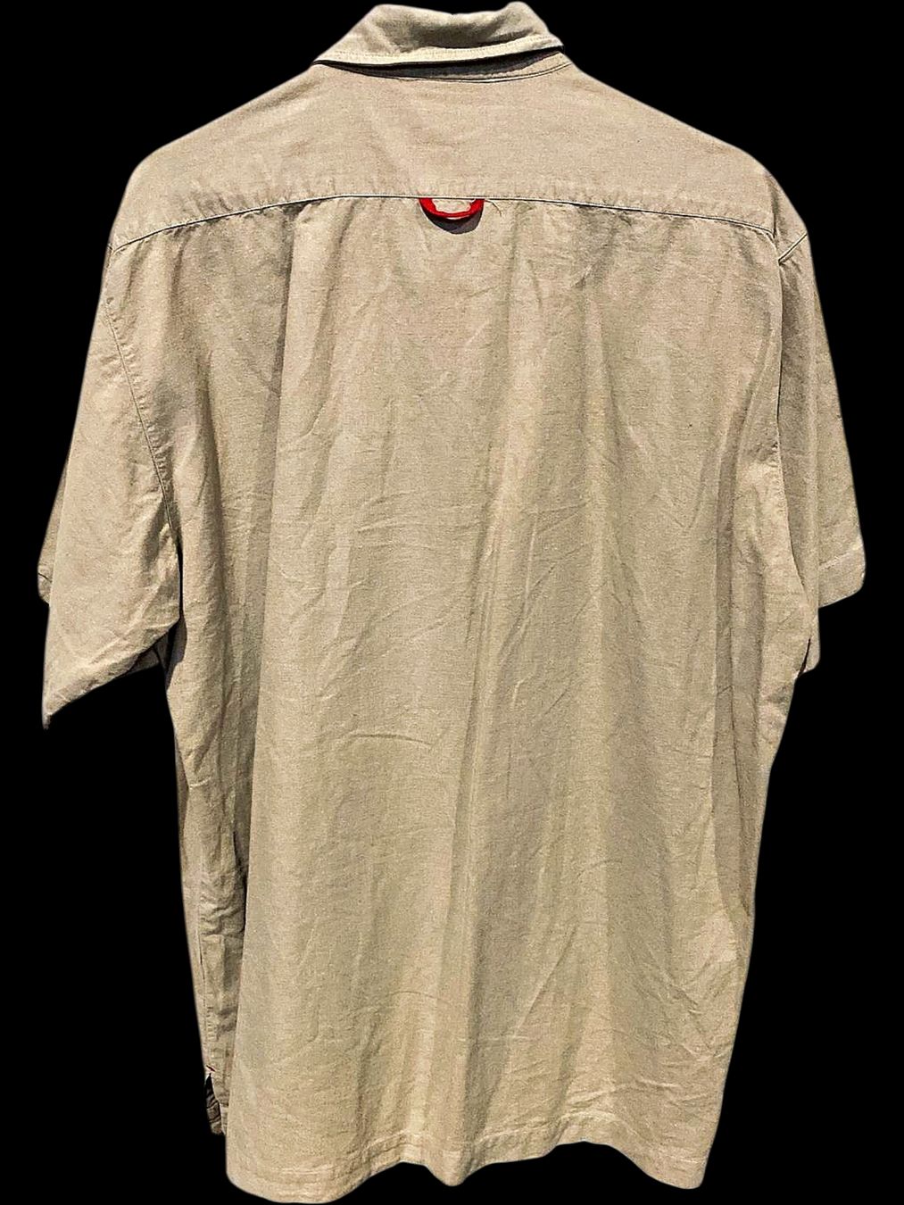 Camicie: North Sails Beiges Kurzarm Button-Down Hemd - Größe L – Usato da Zug venduto da vinokilo 3