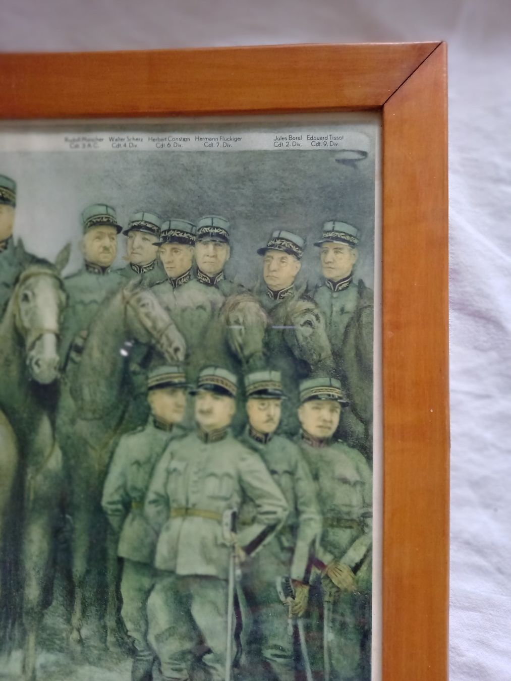 Grafica & Litografie: Lithographie Nos Chefs d'Armée, 1939, sous cadre – Usato da Rossens FR venduto da Souris1 2
