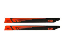 1st Rotorblätter CFK 550mm FBL Orange B
