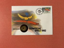 Briefmarken Ersttagsbrief Barcelona Olympische Spiele 1992