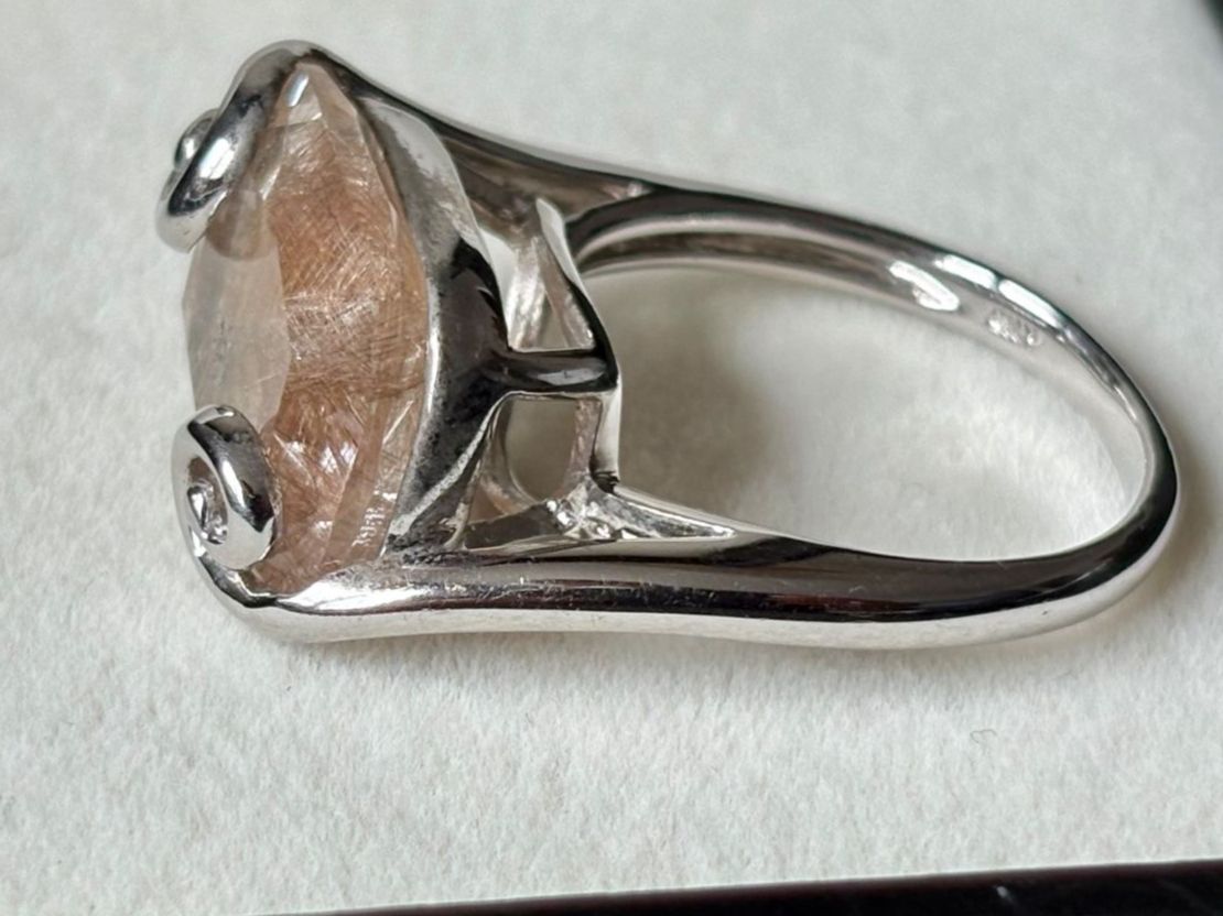 Bagues: Rutilquarz Schmuckring, Gr. 60, Silber 925, NEU – Neuf (Voir description) à Brugg AG par lau_9rvy 2