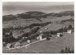 OBEREGG ST. ANTON Flugaufnahme Kurhaus und Pension Alpenhof