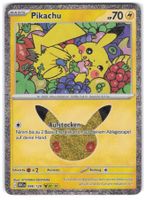 Pikachu / 30 Jahre / 30C 048/128 (26/30)