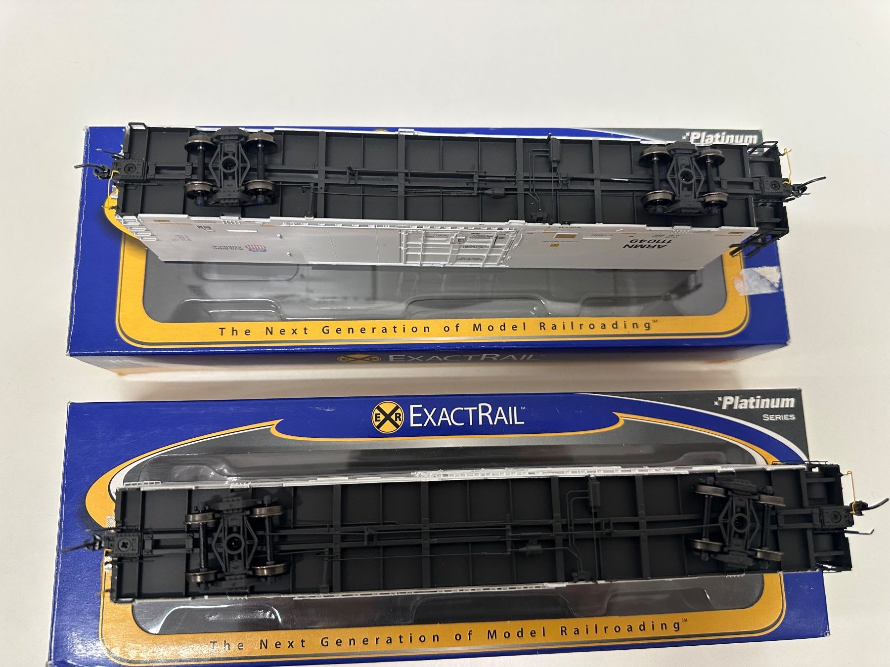 Modelleisenbahnen: 2 ExactRail Modellbahn Waggons ARMN 111049 111256 – Neu (gemäss Beschreibung) aus Chur von Michalis 6