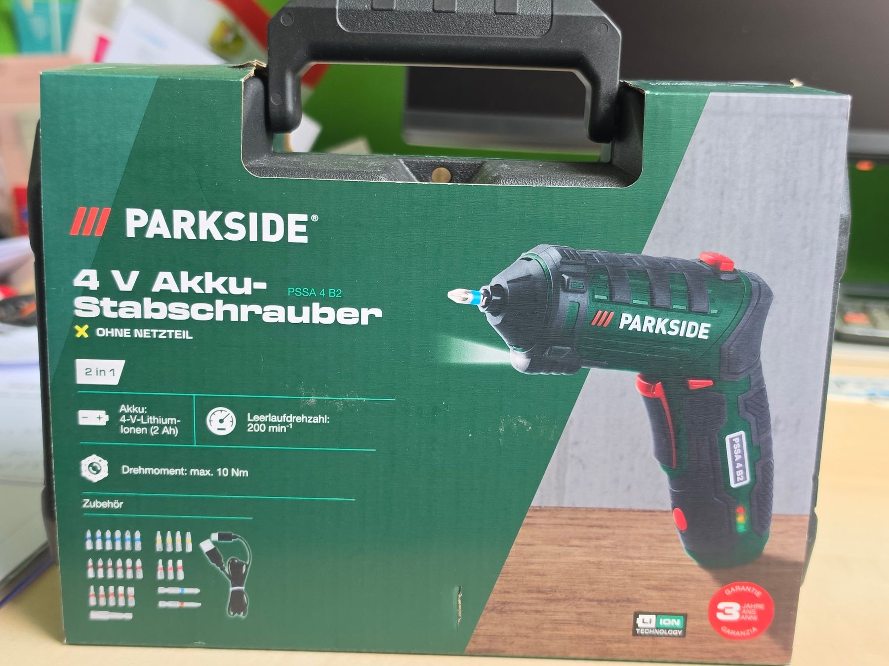 Parkside Alle Maschinen: Parkside  Akku  Stabschrauber *** – Neu und originalverpackt aus Zürich von Fifa