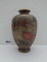 Japan Meiji-Zeit Bronze Vase Jomi Eisuke