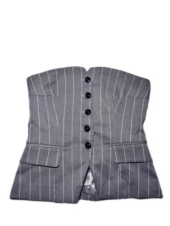 Bershka -  Top mottled grey