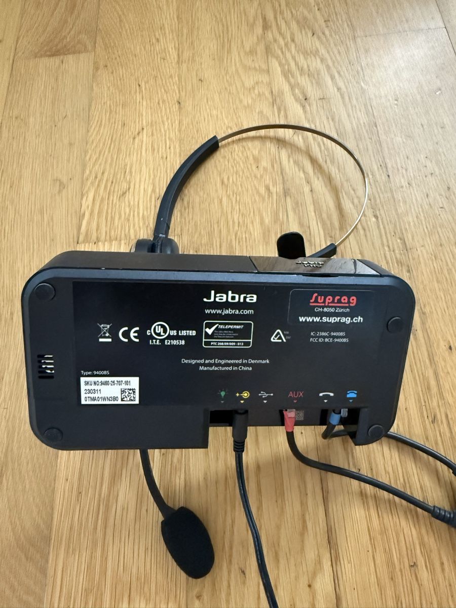 Jabra Cuffie: Jabra Pro 9460 Headset mit Display Digital Wireless – Nuovo (secondo la descrizione) da Zug venduto da MC2CC 2