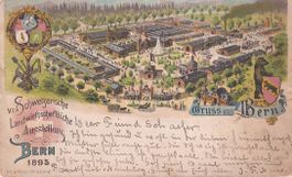 Bern   BE   -   Schweiz. Landesausstellung   um  1 8 9 5