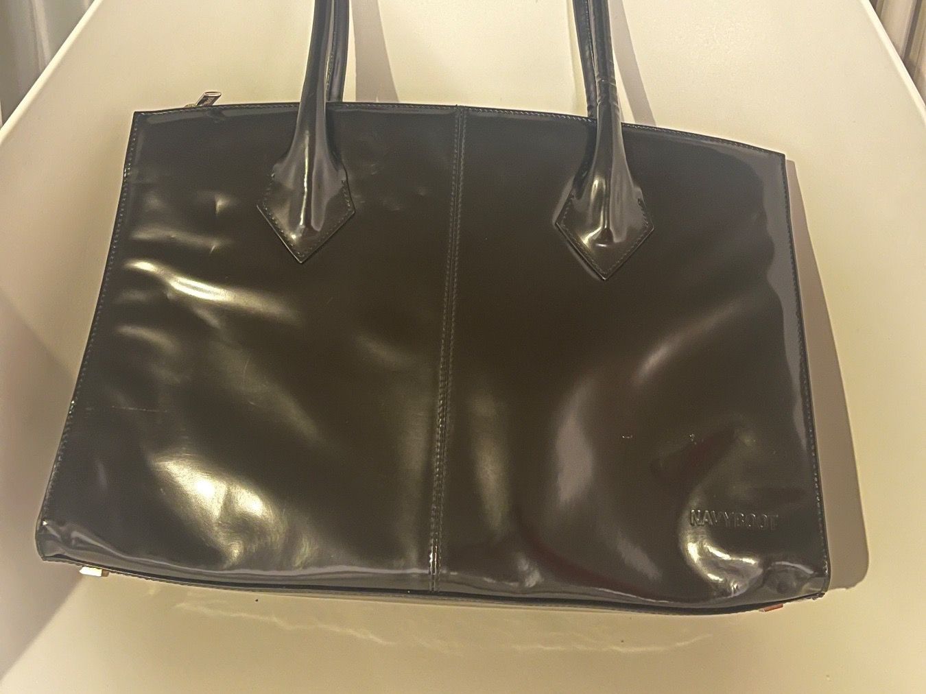 Navyboot Taschen für Damen: Navyboot Tasche glanz – Gebraucht aus Parpan von SonneMondSternen 1