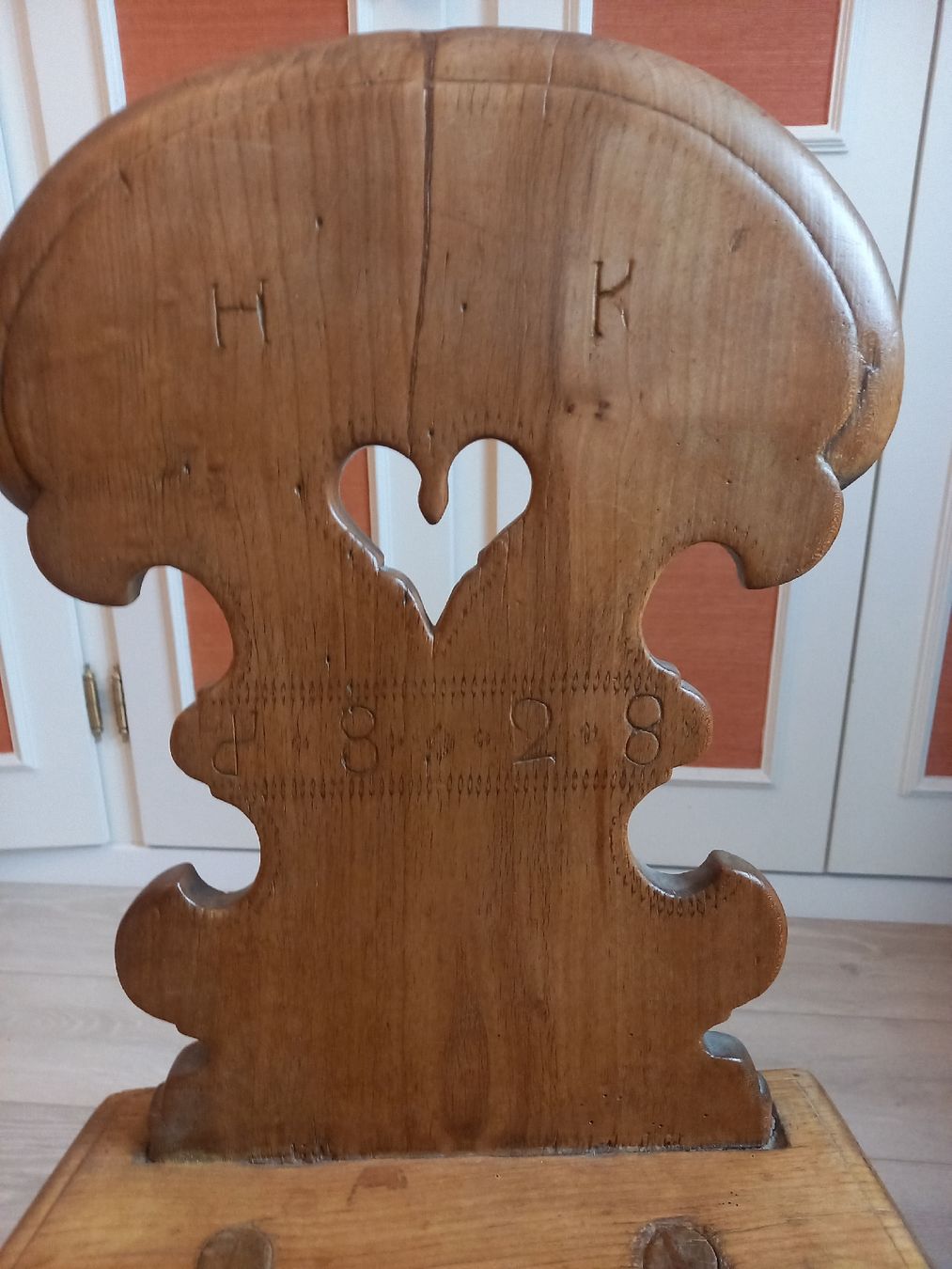 Sedie: Chaise provenant du centre de la Suisse datant de 1828 – Usato da GENEVE venduto da goldforall 7