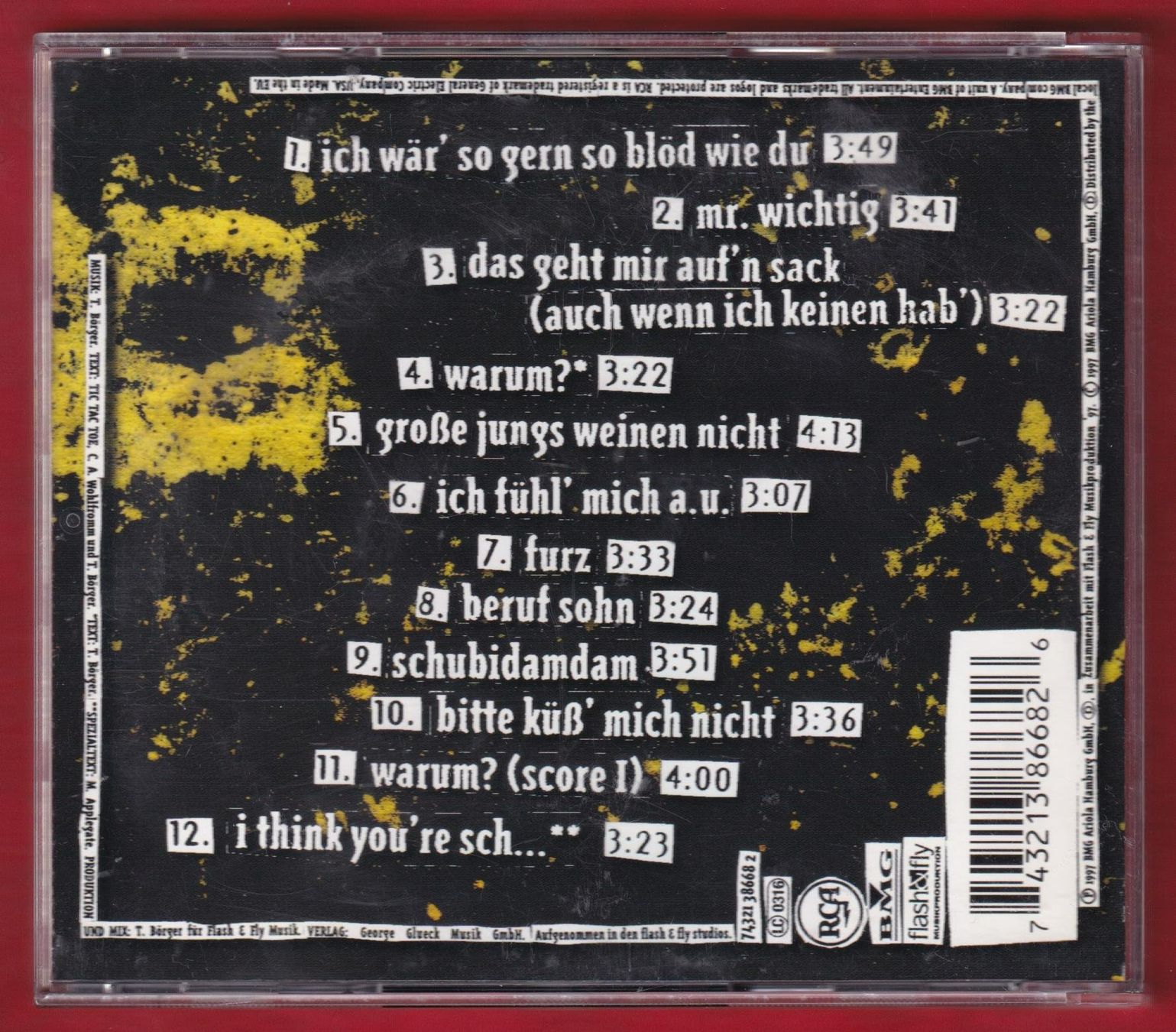 CDs: Tic Tac Toe - Klappe Die 2te (CD) – Gebraucht aus Zürich von Pfluftl2000 1