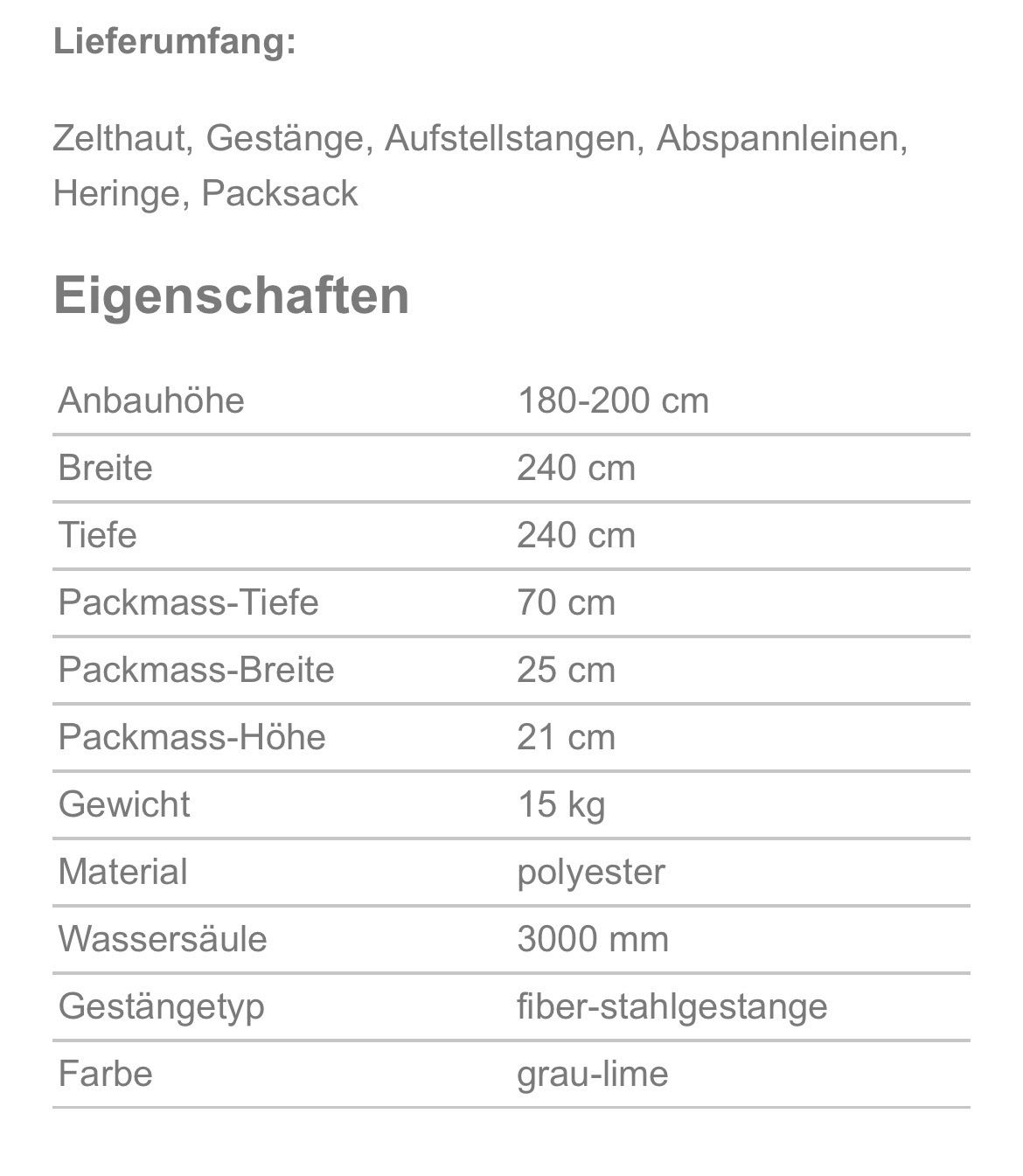 Verande & Tende da sole: Heckzelt Reimo Univan – Nuovo (secondo la descrizione) da Neerach venduto da Asi20 3