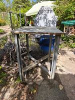 Gartentisch Metall gebraucht ca. 67x77x90cm