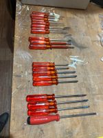 20 Stück Schraubenzieher - Schlitz-, Kreuz, Innensechskant