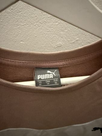 Puma Sweatshirt rosa weiss Grösse XS guter Zustand