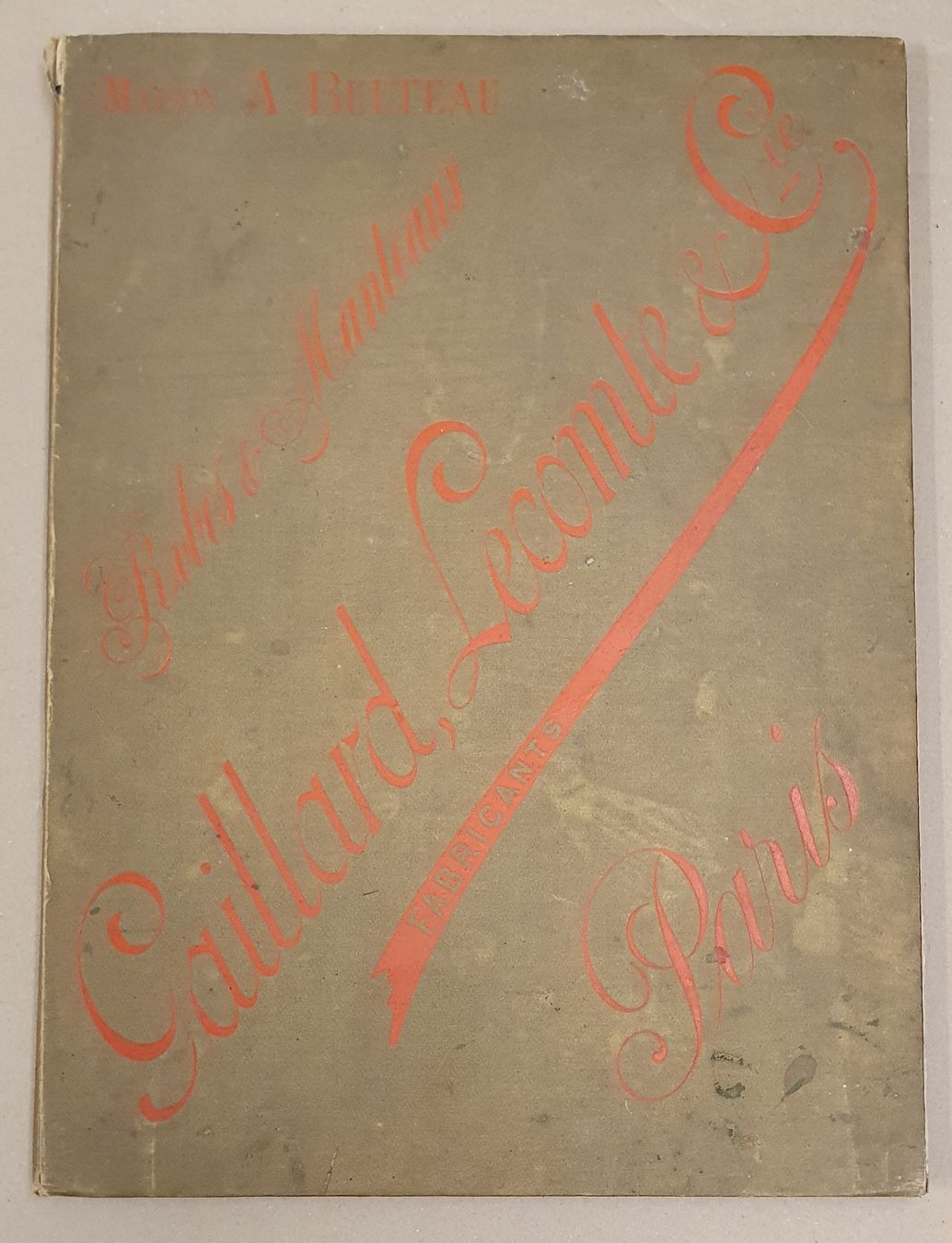 Bücher: antike Modemappe - Gaillard Lecomte Paris  um 1890 – Gebraucht aus Kreuzlingen von Rschweiz1