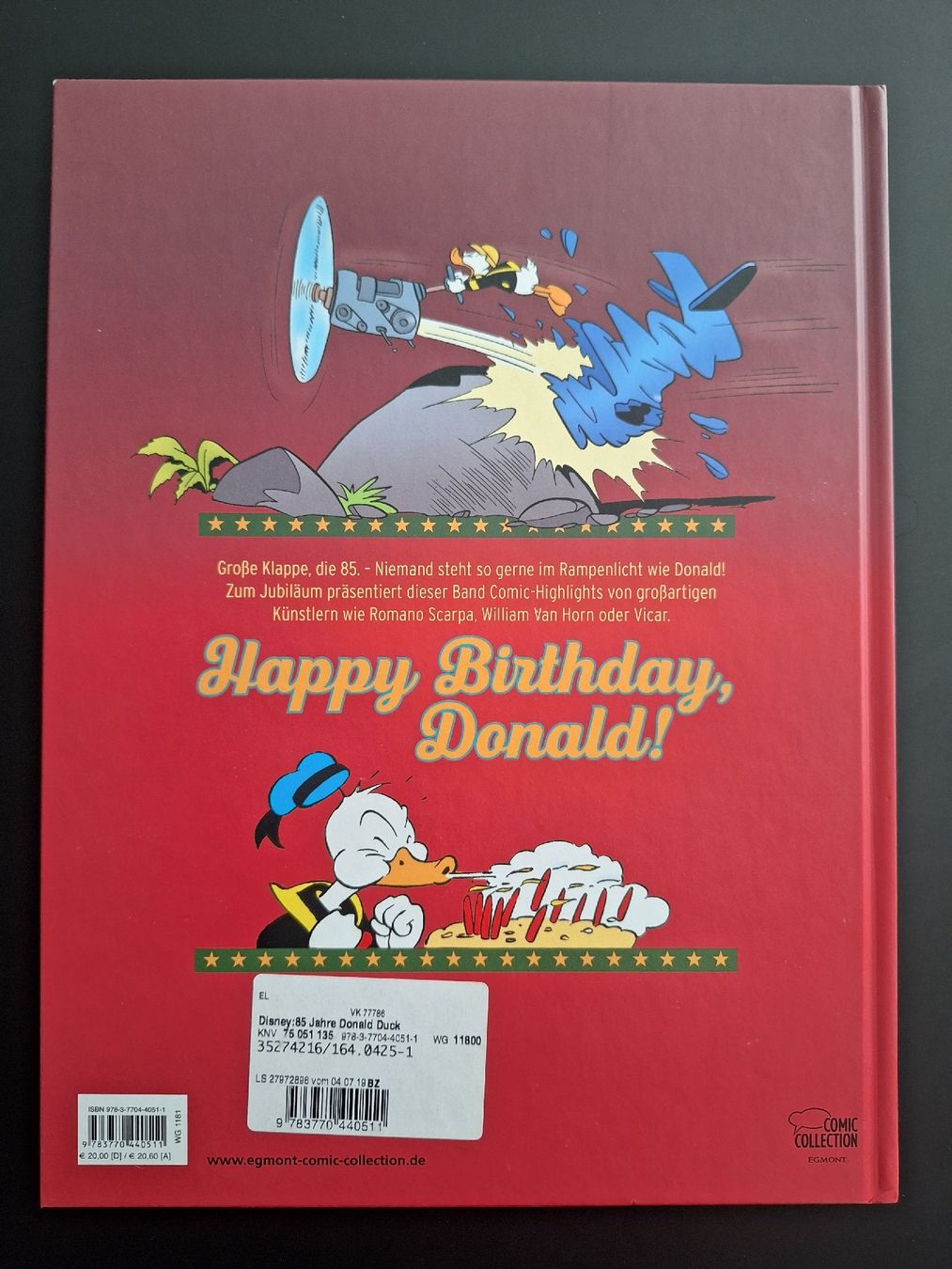 Comics: Disney Buch "85 Jahre Donald Duck" – Neu (gemäss Beschreibung) aus Jegenstorf von Cherry94 1