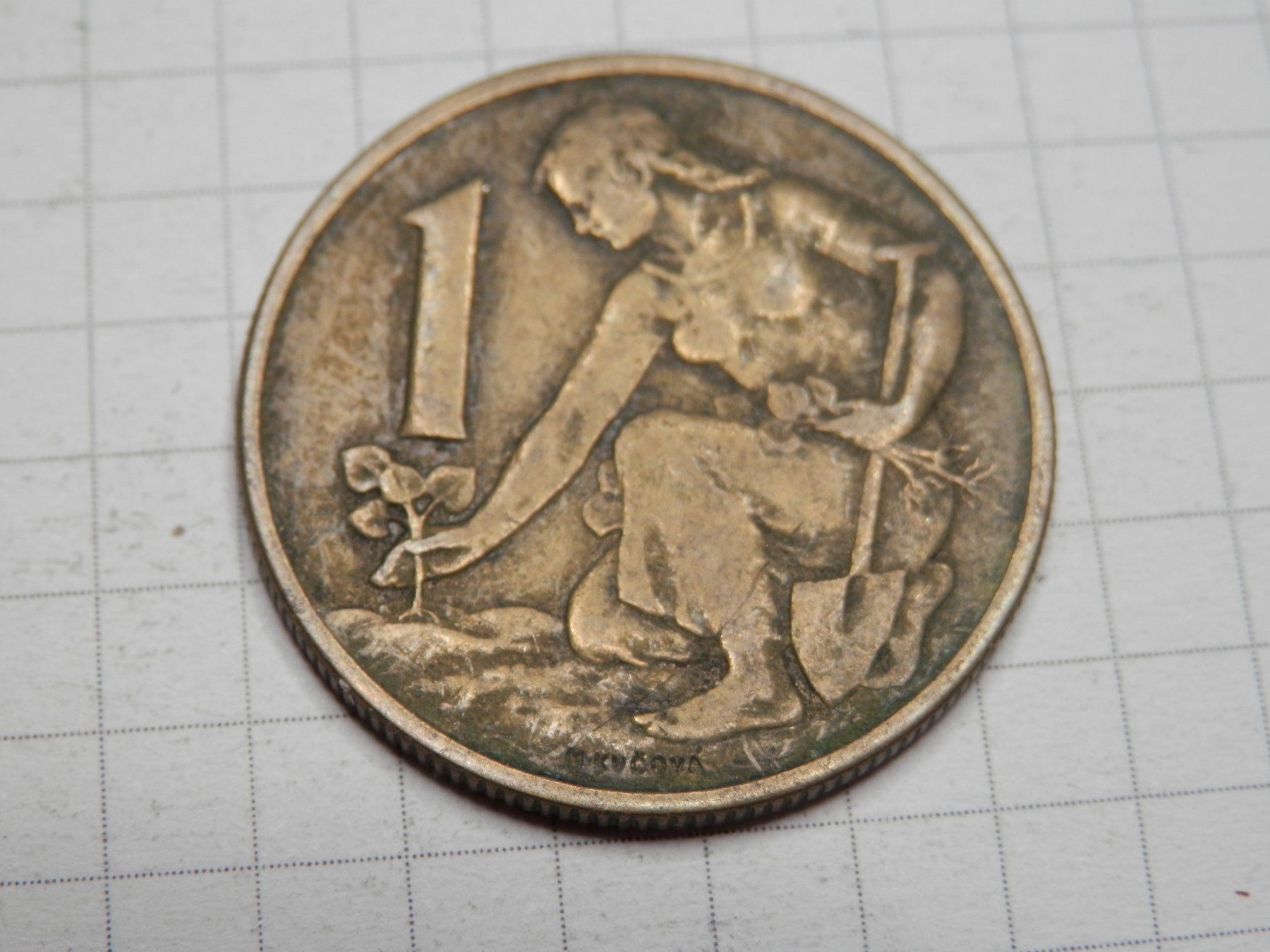 Tutti le monete: Tschechoslowakei 1 Krone, 1962 – Usato da Weiach venduto da weiach81 1