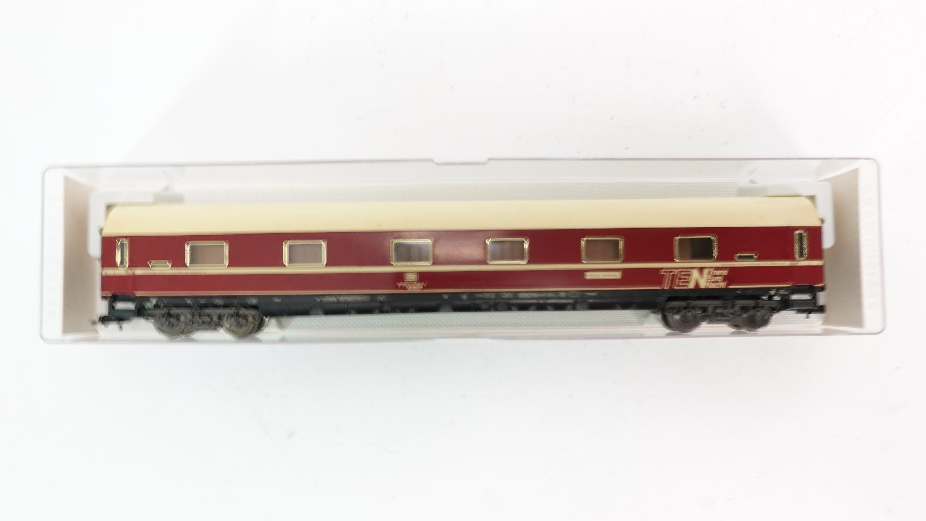 Fleischmann Modelleisenbahnen: e70 Fleischmann 5107 DB TEN Schlafwagen Bastelware | 851 – Gebraucht aus Thun von evinka_gmbh 7