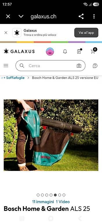 Laubbläser & Laubsauger: Elektro-Laubsauger / Laubbläser – Gebraucht aus Zürich von lea_6t8t