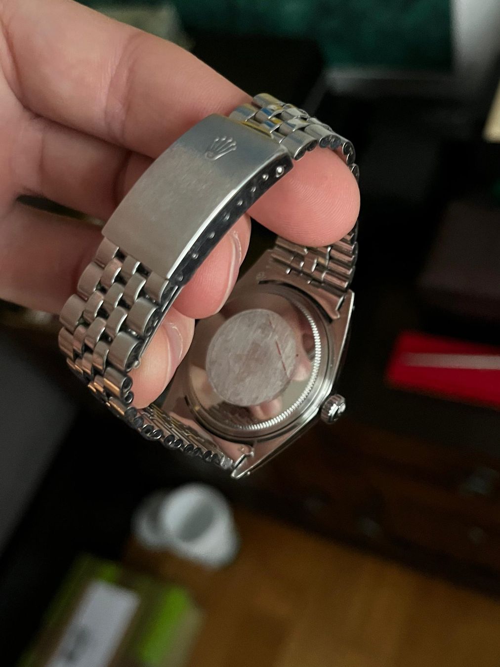 Rolex Orologi: Rolex Datejust 1603 mit seltenem "Sigma-dial"/Originalpapier – Usato da Schaffhausen venduto da immervali 3