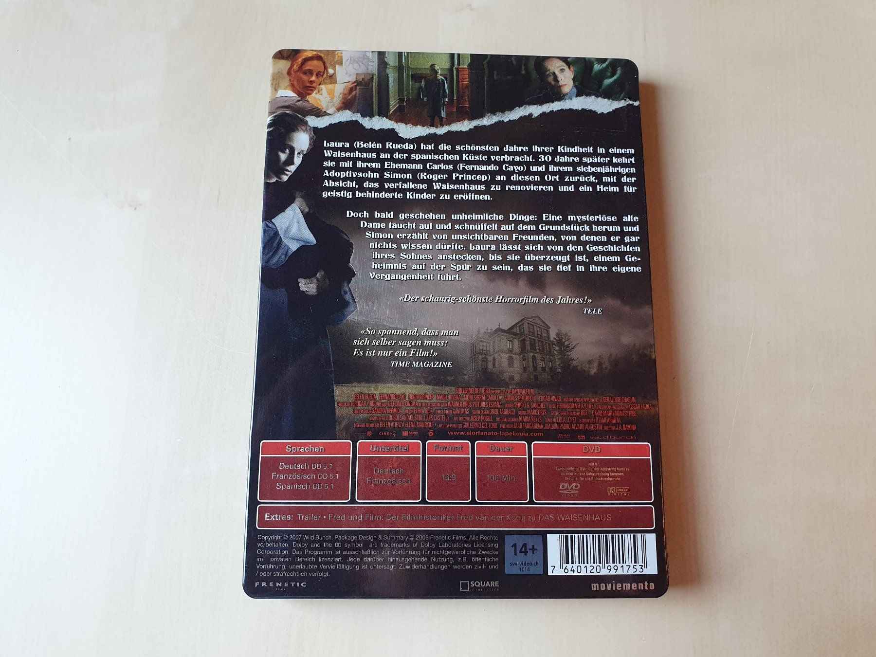 Alle DVDs: das Waisenhaus Steelbook – Gebraucht aus Stansstad von collectorsshop 1