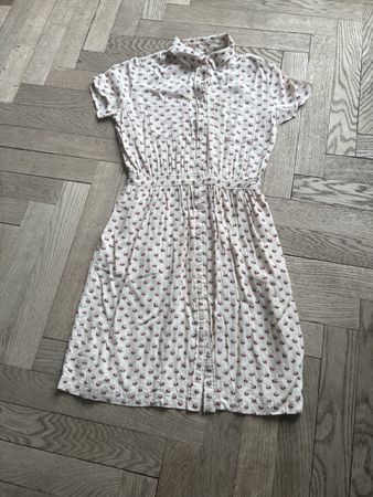 Kleid Pablo 32 Blumenmuster Kurzarm Sommerkleid