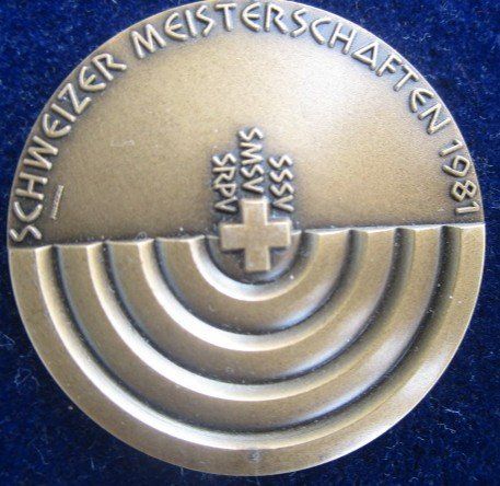Médailles: Schweizer Meisterschaften SSSV SMSV SRPV 1981 – Neuf (Voir description) à Luzern par Horoskop1