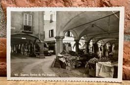 Lugano - Portici di Via Pessina - Strassenpartie