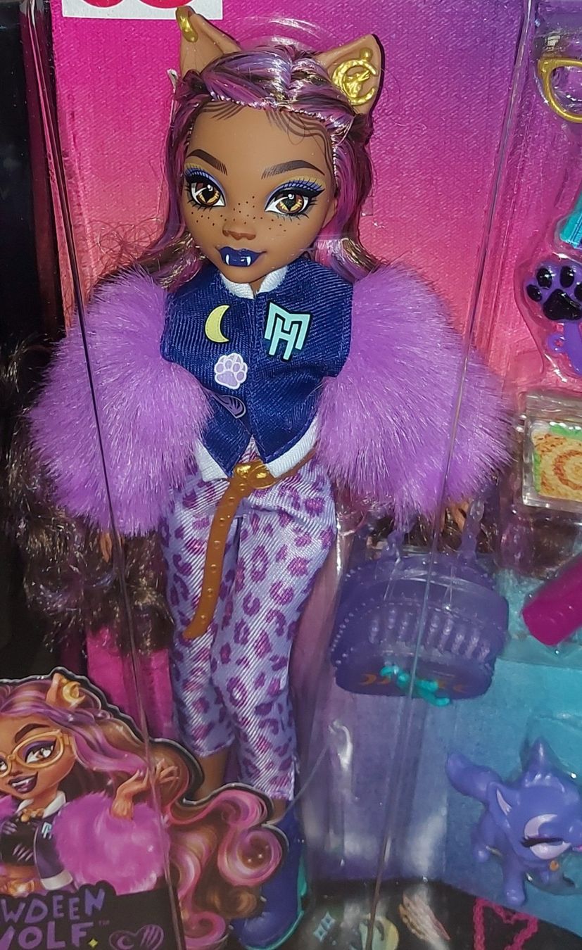Bambole: Poupée Monster High CLAWDEEN WOLF,2025,Neuve – Nuovo e nell'imballaggio originale da Ecublens VD venduto da Magic_Island 4