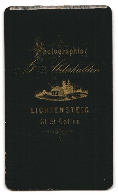 Fotografie & Manifesti: Fotografie G. Abderhalden, Lichtensteig, – Usato da Berlin venduto da bartko-reher 1