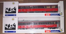 H0m D+R 23817 RhB EW IV Doppel Speisewagen NEU in OVP