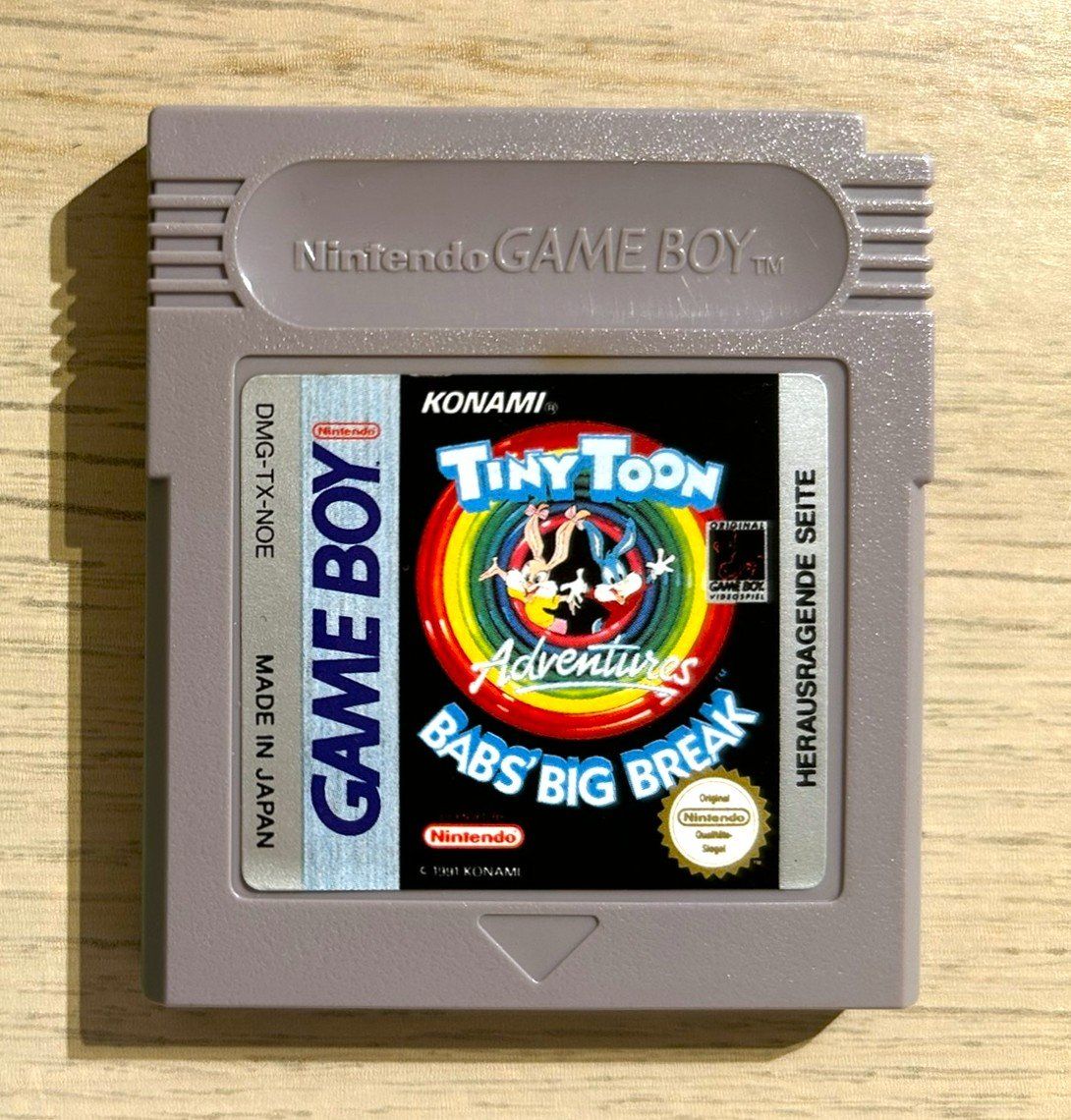 Nintendo Giochi: Tiny Toon Adventures Babs Big Break Gameboy – Usato da St. Gallen venduto da Alpine.Arcade