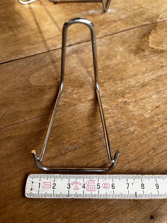 DELORIGIN 6 Stück Ausstellungsständer Gold - Aufhänger Für Glaskugeln & Deko