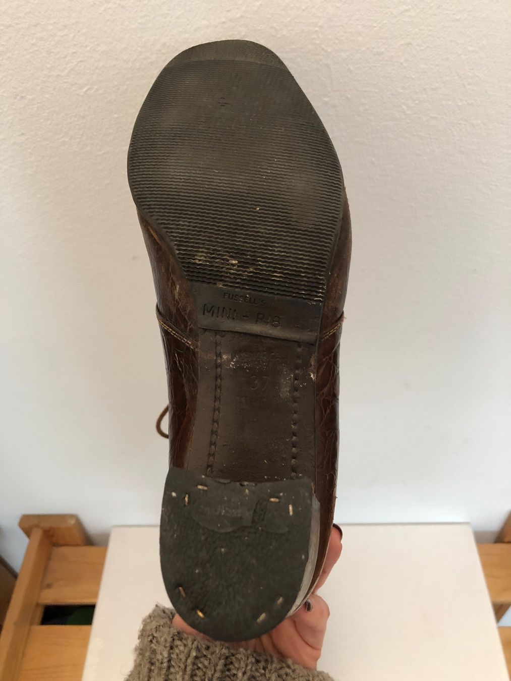 Scarpe da donna: chaussures à talons en cuir vintage – Usato da Lausanne venduto da emm_sc77 3