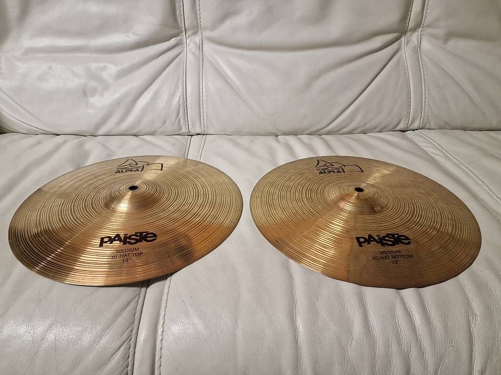 Musikinstrumente: Paiste Alpha Medium Hi-Hat 13" – Gebraucht aus Mur (Vully) FR von Bigwhite 4