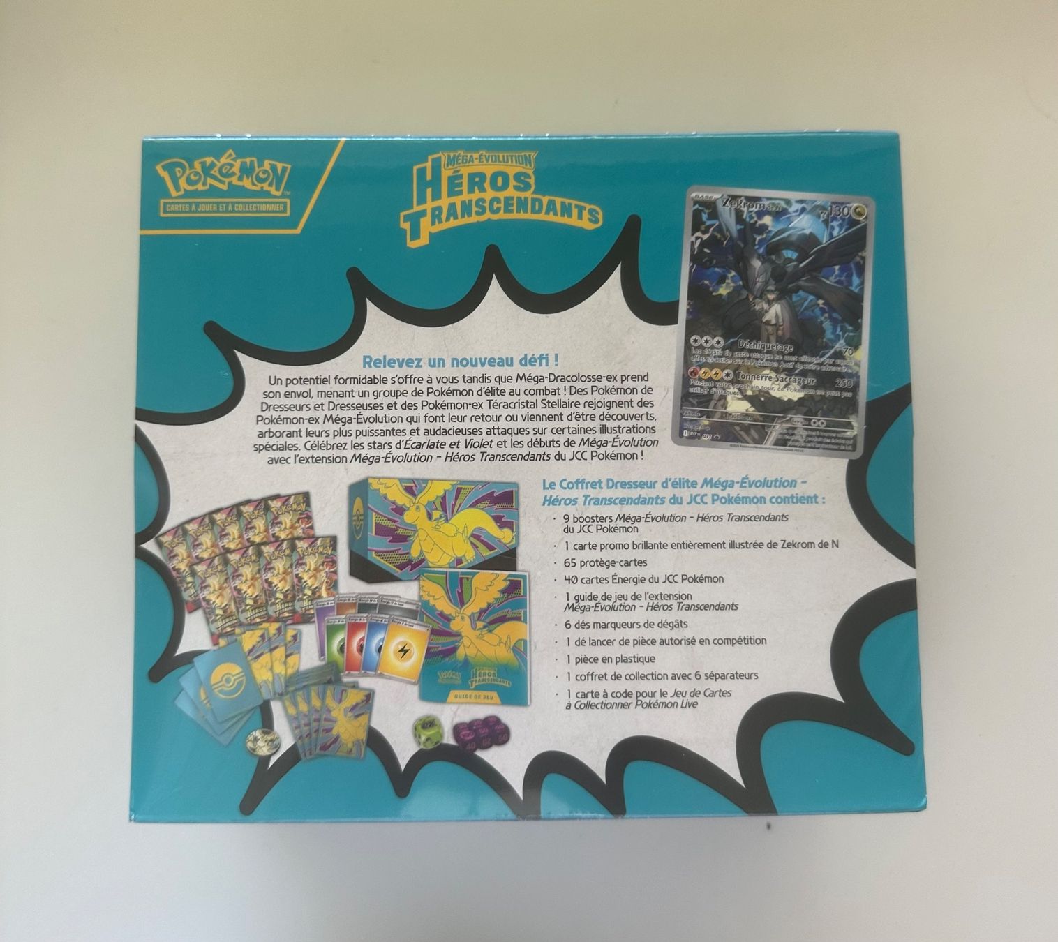 Pokémon Carte collezionabili: Pokémon - ETB Méga-Évolution Héros Transcendants - NEUF FR – Usato da Blonay venduto da GMarket 1
