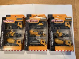 Camions Majorette Volvo 3 boîtes 