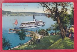 ZÜRICHSEE, SALONDAMPFER HELVETIS, 29.4.1913