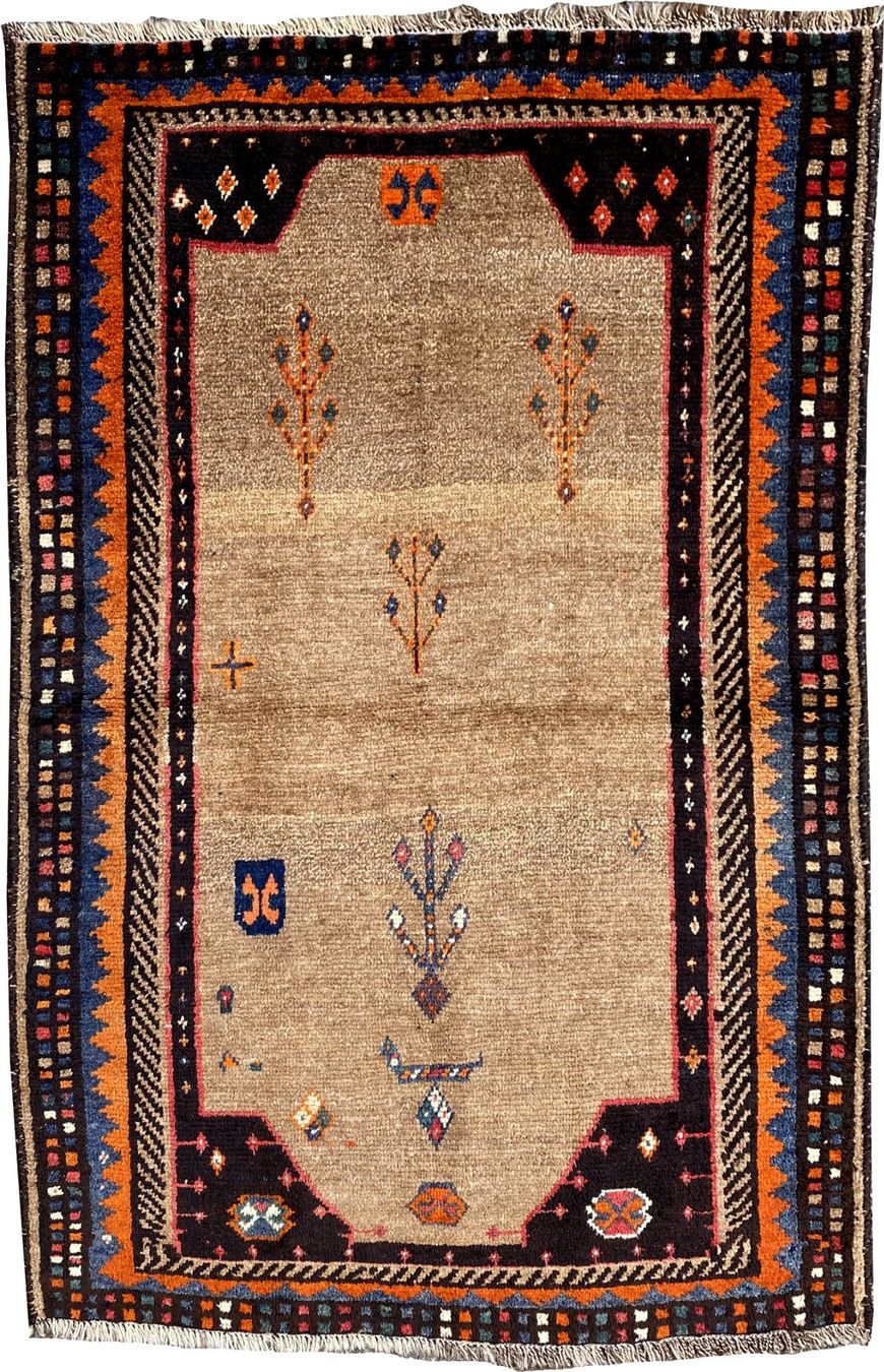 Gabbeh Tappeti: Vintage Teppich mit rustikalem Flair – Usato da Eglisau venduto da Teppichportal