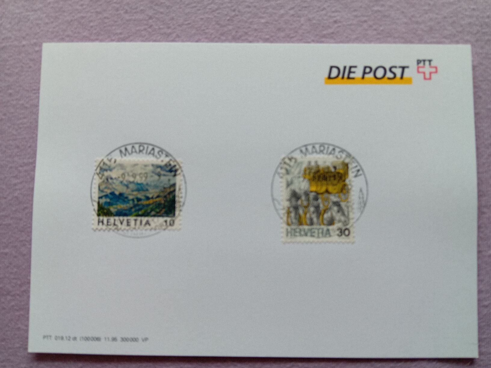 Alle Briefmarken: Briefmarken, gest. am 9.9.1999 – Neu (gemäss Beschreibung) aus Witterswil von hele04 3