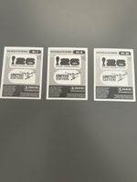 3 BEL Panini Sticker 