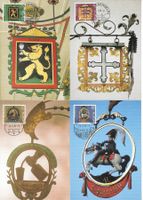 Pro Patria 1983 Serie 4 Maximumkarten Orts-ET 26.5.1983