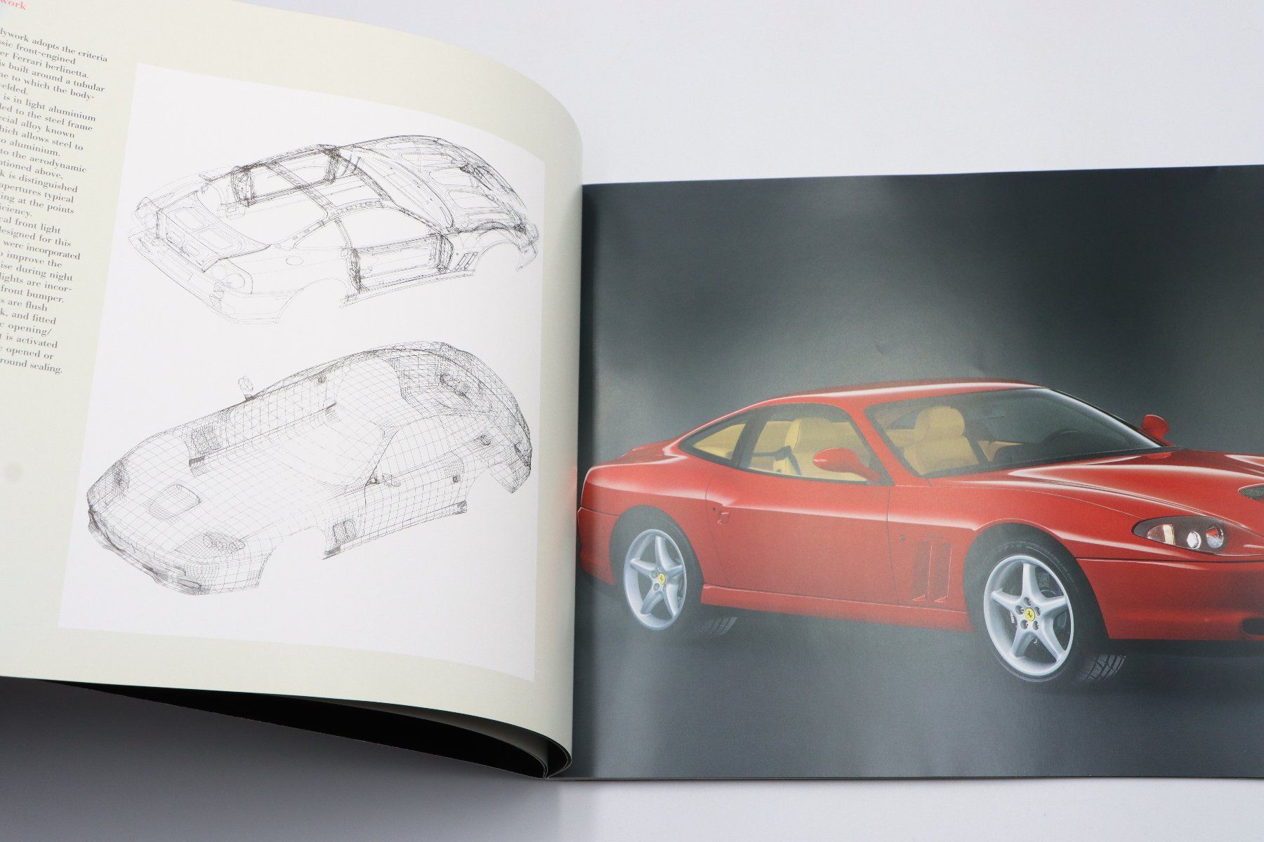 Ferrari Documenti: Ferrari 550 Maranello 1996 Prospekt – Usato da Bühl b.Aarberg venduto da Collectorpassions 4