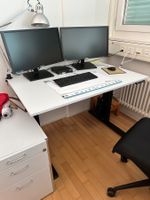 plain'desk Sitz-Stehtisch elektrisch höhenverstellbar