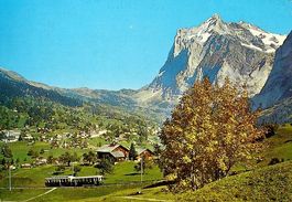 GRINDELWALD mit Wetterhorn