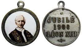 Rom, Leo XIII., Medaille (1900), Holy Year