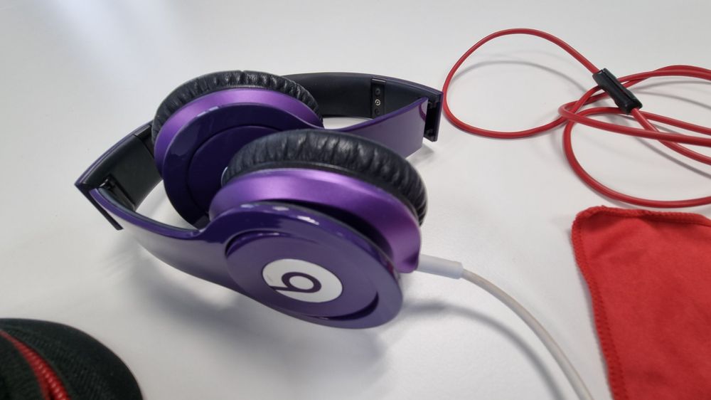 Beats Cuffie: Ecouteurs Beats by Dr. Dre violet & câble rallonge – Usato da Genève venduto da pao_8srw 1